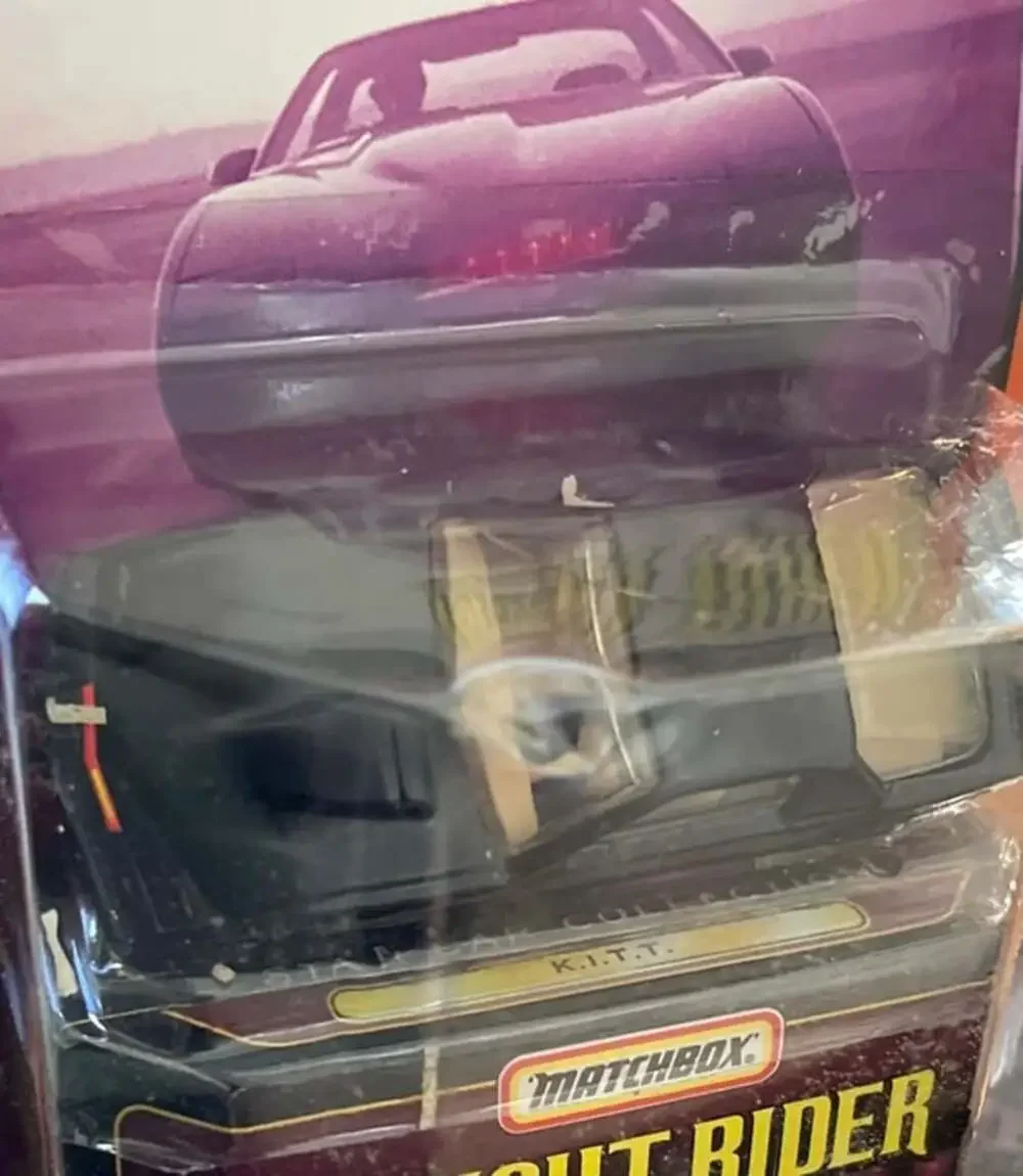 NEW MATCHBOX Star Car Collection KNIGHT RIDER KITT 1998 Mattel MINT Clear Bubble